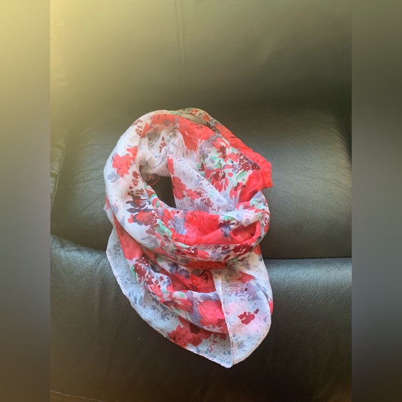 Two Infinity Scarves | Aztec Pattern | Flower Pattern | Free with Purchase - Picture 2 of 7